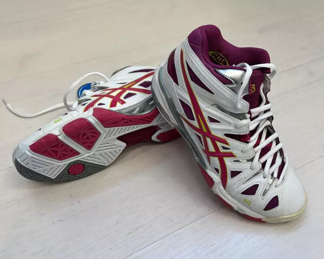 ASICS GEL SENSEI 5 MT Indoor Womens Handball Volleyball Shoes 39.99 PicClick UK