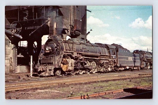 Postcard Railroad Train Louisville Nashville Corbin KY 1970s Unposted Chrome
