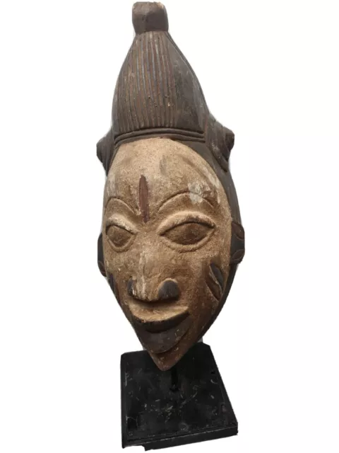 Vintage African Tribal  Yoruba Gelede Mask  ----- Nigeria