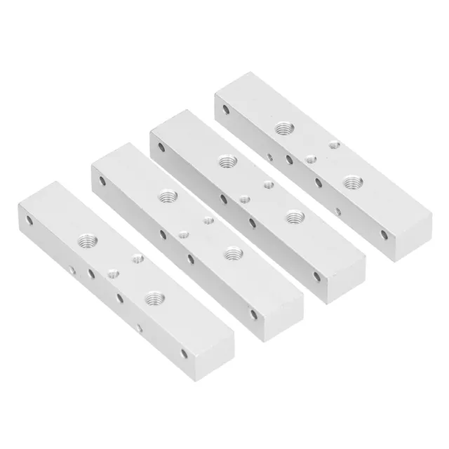 4Pcs Aluminum Heat Block 2-Nozzles Throat Fixed 3D Printer Accessories MFS ESA