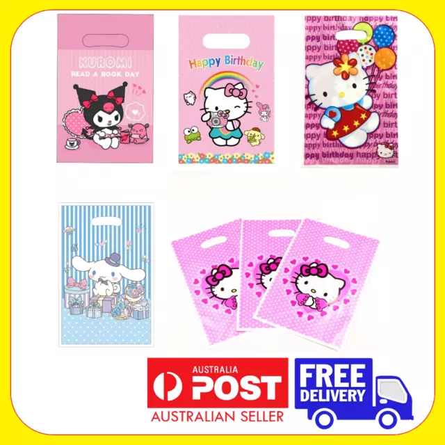 Sanrio Hello Kitty Cinnamoroll Kuromi Lolly Party Bags Kawaii birthday favour 10