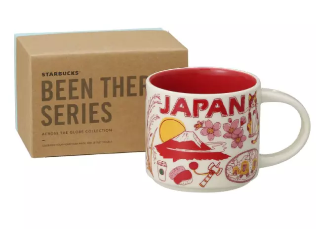 Taza Starbucks Japón 2022 14 oz 414 ml Serie Been There NUEVO con caja