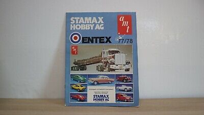 CATALOGUE CA1 AMT STAMAX HOBBY AG ENTEX 1977/78 