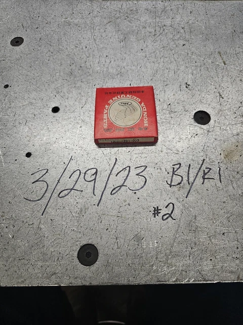Nos 1975 - 1978 Honda Xl 175 Piston Ring Set .25Mm Over 13021-391-003