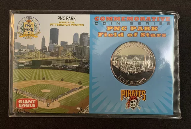 2006 MLB All-Star Game Commemorative Coin #2 of 3 PNC Park Pittsburgh Pirates
