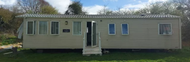 OFF SITE 2015 ABI WINDERMERE 38ftX12ft 3 BED 2 BATH STATIC CARAVAN With Decking