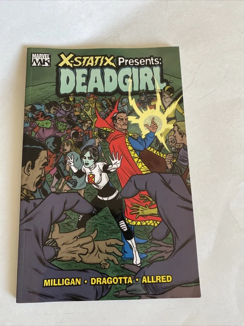 X-STATIX PRESENTS: DEAD GIRL (GRAPHIC NOVEL PB) By Peter Milligan MINT