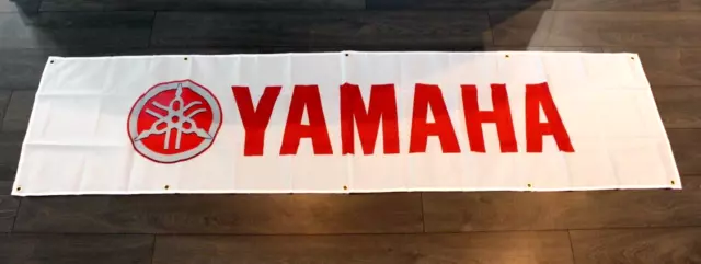 Yamaha USA Racing Banner große 240 cm Fahne Flagge