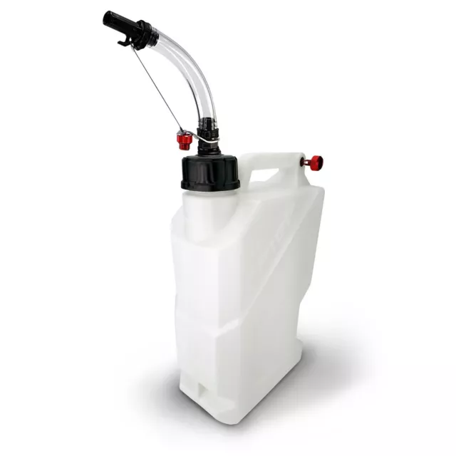 RISK RACING EZ5 5 Gallon Gas can Utility jug Hose Bender spout MX Enduro ATV
