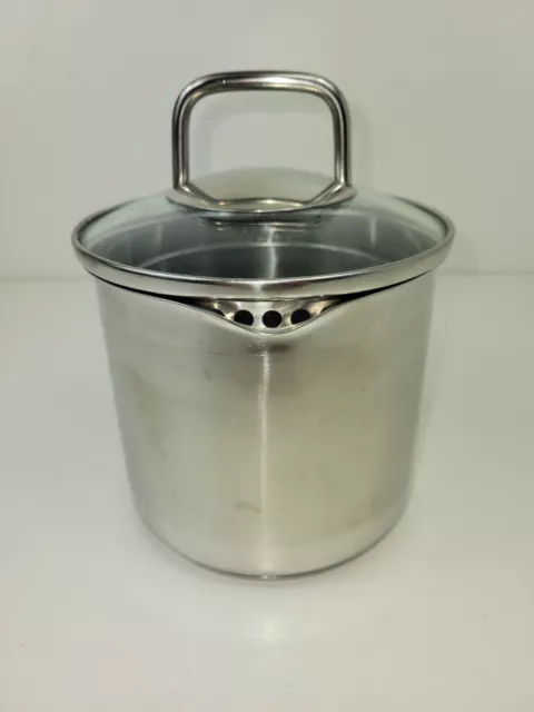 KRONA NORPRO 18/10 Stainless Steel Inox Multi-Pot Rostfrei Strainer Lid 8 Cup 3