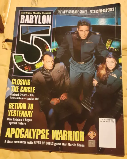 Babylon 5: The Official Monthly Magazine January 1999; Vol 2 #6 Crusade O'Hare