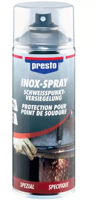 Presto Inox-Spray 400ml Spray  Schweißpunktversiegelung Rostschutz Presto 322532