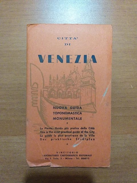 Città Di Venezia Nuova Guida Toponomastica Monumentale Laboratorio Cartografico