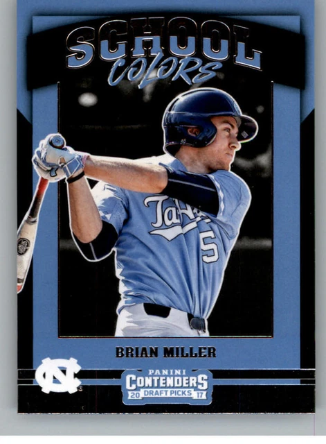 2017 Panini Contenders Draft Picks School Colors Baseball Cards Pick From List
