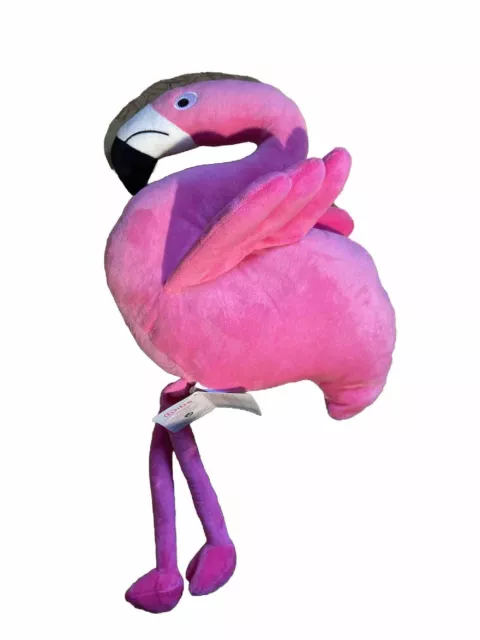 Flamingo Kuscheltier Plüsch Stofftier pink Fa. Kids ca. 60cm Neu Rosa