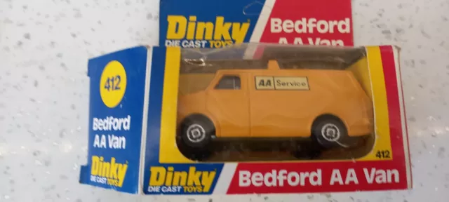 DINKY TOYS 412 Bedford CF AA Van - boxed