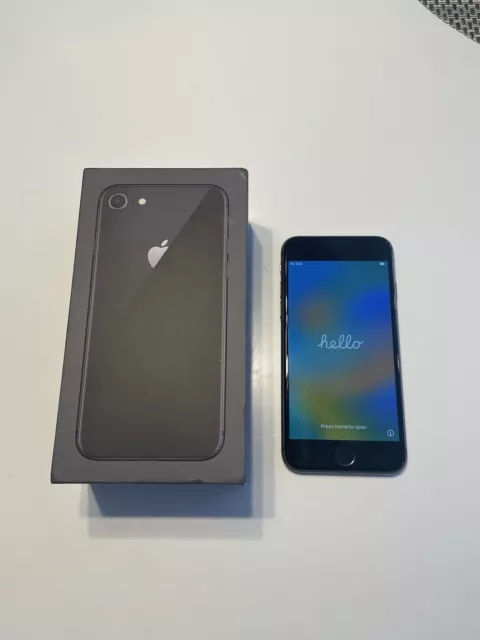 Apple iPhone 8 - 64GB - Space Grey - Unlocked - Excellent Condition