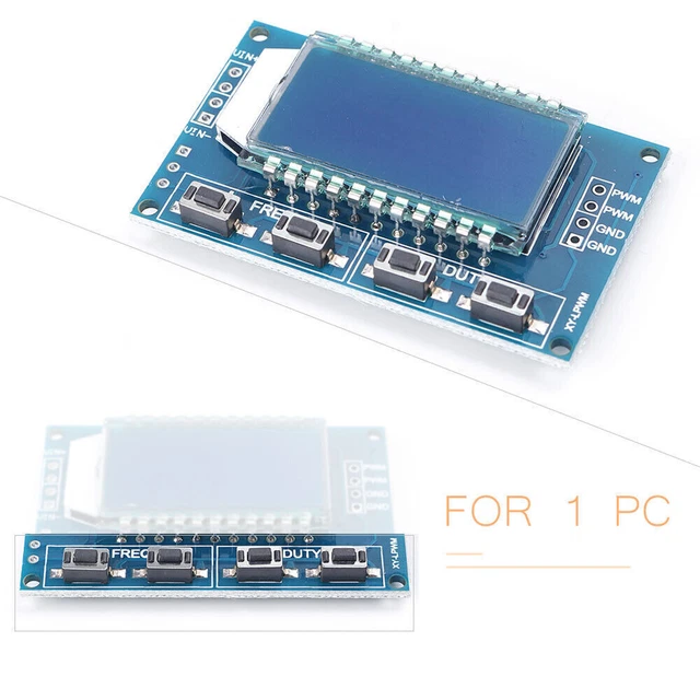 Signal Generator Module Adjustable PWM Pulse Frequency Duty Cycle Square Wave