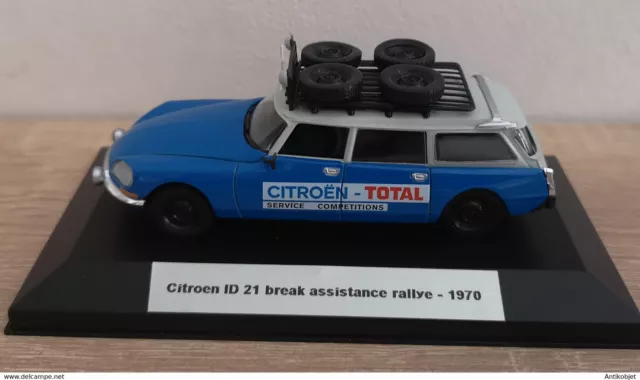 Citroen ID 21 break assistance rallye 1970