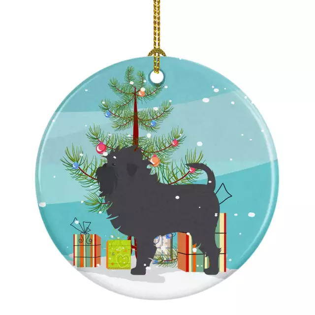 Affenpinscher Merry Christmas Tree Ceramic Ornament BB2966CO1