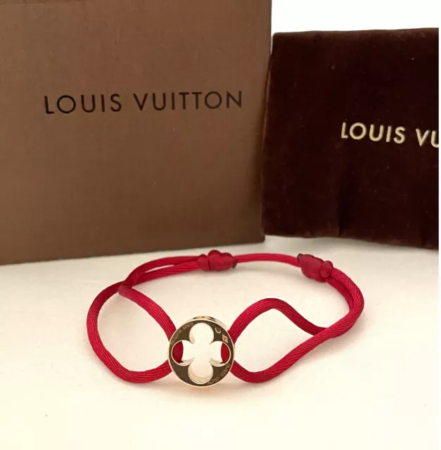 Shop Louis Vuitton Empreinte chain bracelet, yellow gold (Q95619