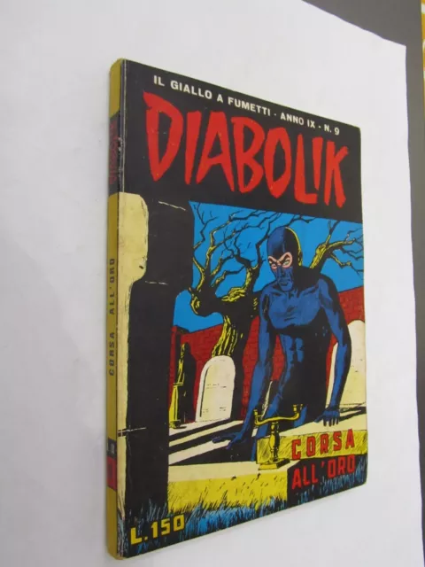 Diabolik Originale  Anno Ix N. 9 - Anno 1970 - Ottimo