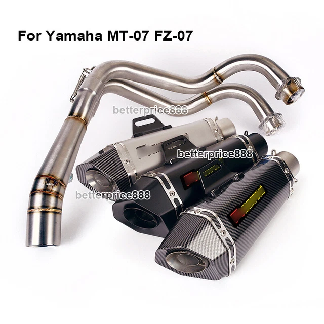 yamaha mt 07 exhaust system