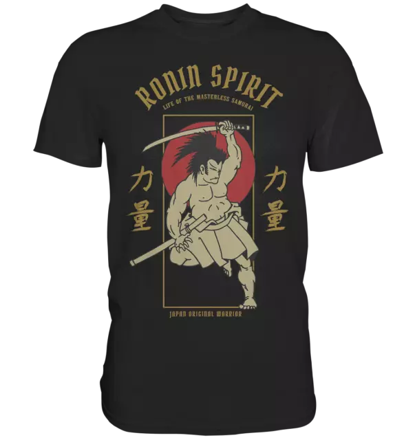 T-shirt Ronin Spirit | samurai giapponese giapponese combattente giapponese idea regalo