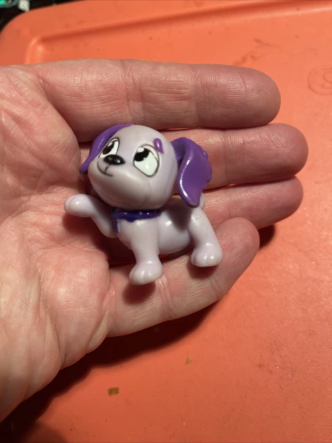 HASBRO POUND PUPPIES Frisky Travel Pup Purple 2010 Replacement Dog