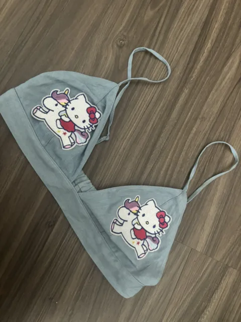 SET REGGISENO SANRIO Anime Hello Kitty Kawaii Set biancheria