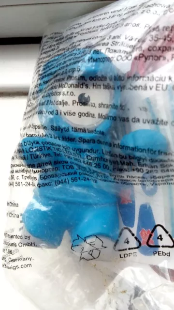 Sammlerstück McDonalds Happy Meal Spielzeug - Olympische Spiele 2012 Boxerfigur. Neu in der Tasche