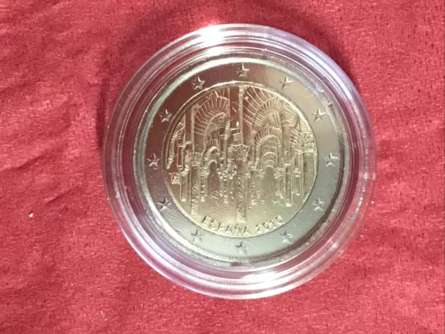 2 € SPANIEN  2010 , Gedenkmünze,  UNESCO CORDOBA , zirk. TOP ❗️. s. Fotos/Text