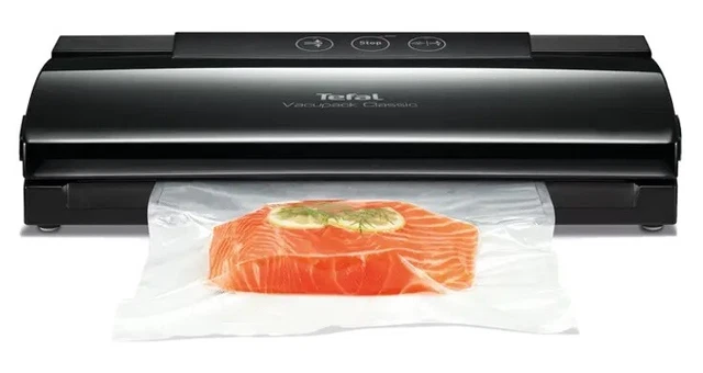 Vakuumierer Und Versiegler Tefal Vacupack Classic 130W Schwarz VT2540