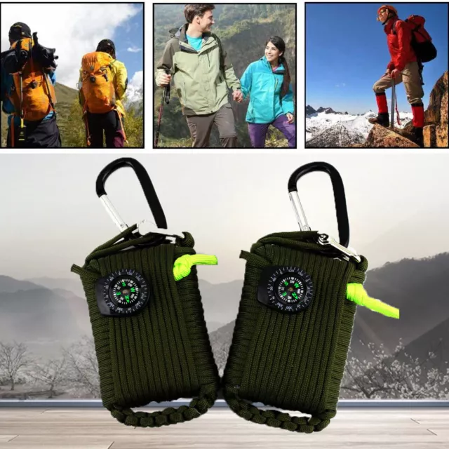 29 in 1 Emergency Survival Kit Military Outdoor Survival Tool EDC Self Defense