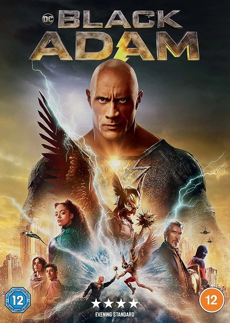 BLACK ADAM [2022] [2023] (DVD) Dwayne ''The Rock'' Johnson £9.99