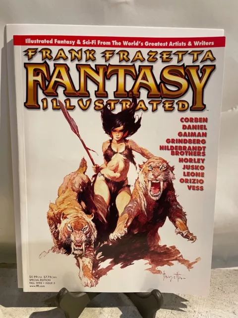 Frank Frazetta Fantasy Illustrated #3 Special Edition Fall 1998 NM-