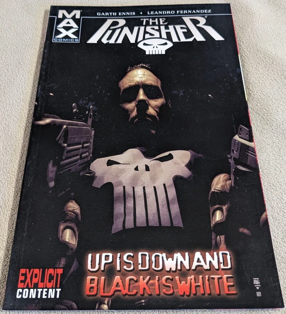 The Punisher Vol. 4 Up is Down and Black is White Trade Paperback TPB MAX Comics