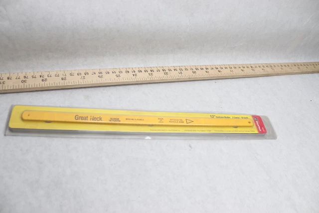 GreatNeck Standard Hacksaw Blade 18-TPI 12" GF212