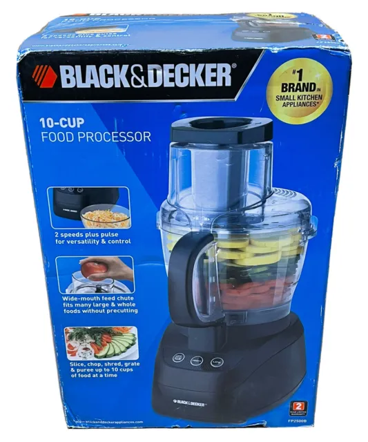 BLACK+DECKER 10 Cup Food Processor, FP2500 