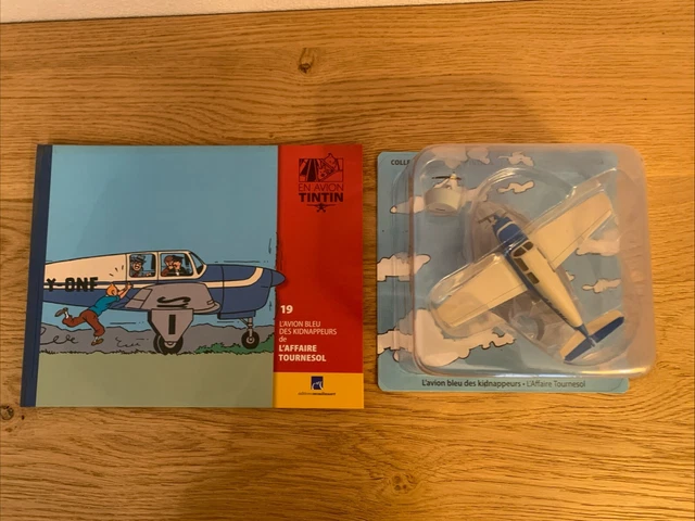 TINTIN By Moulinsart S.A Avion Bleu Kidnappeurs Beechcraft 35 Bonanza Tim Und Struppi 2953900