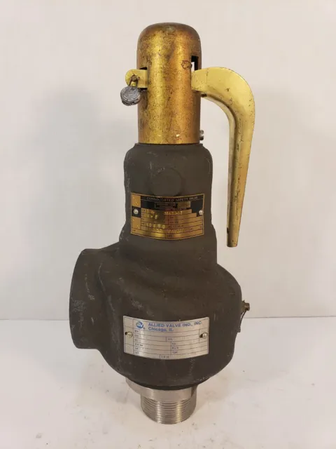 Consolidated Safety Relief Valve 1-1/2" 1543H-3