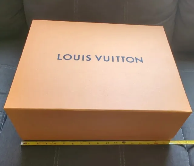Authentic Louis Vuitton XL Magnetic Empty Box 17.5” x 19.25” x 3.5 with  Ribbon