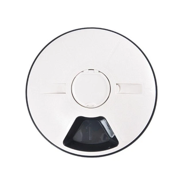 Automatic Pet Feeders 6-Meal Dog and for  Programmable Animal Food Bowl Digit