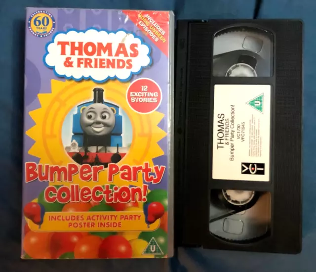 THOMAS AND FRIENDS Bumper Party Collection VHS Pal £74.99 - PicClick UK