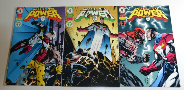 Will to Power Lot of 3 #4,5,6 Dark Horse Comics (1994) NM 1st Print Comic Books