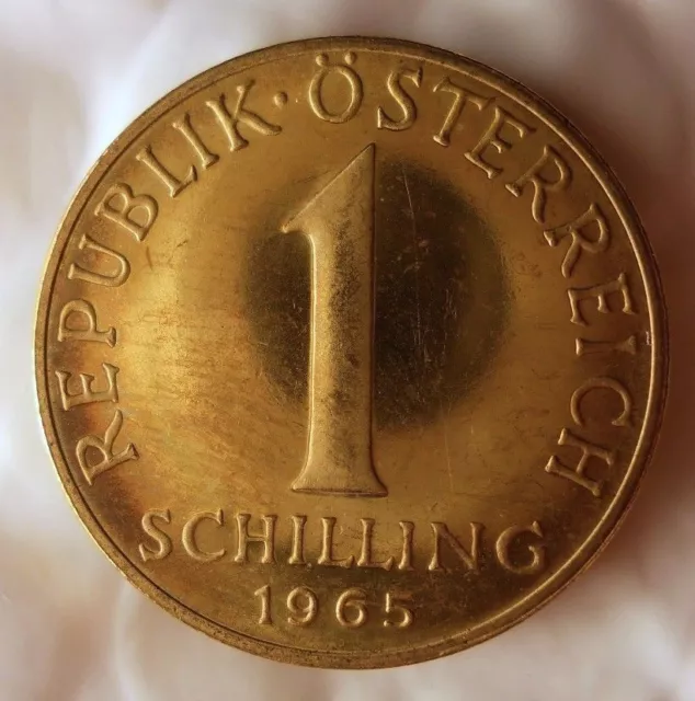 1965 AUSTRIA SCHILLING PROOF - Low Mintage Coin - PROOF BIN #A/B - FREE SHIP