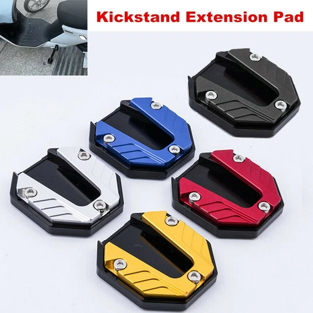 Versatile Motorcycle Bikes Aluminum CNC Surface Finished Kickstand Pad