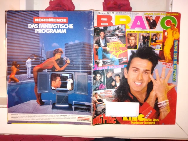 Bravo 18 1985 MADONNA DEPECHE MODE