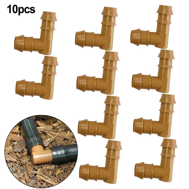 SECURE INSTALLATION WITHOUT Glue or Tools 10pcs Barbed Drip Line