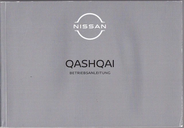Nissan Qashqai 2019 Bedienungsanleitung Deutsch